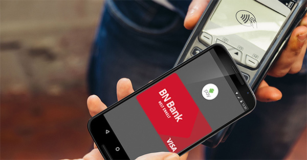 BN Bank-kort i Google Pay wireless