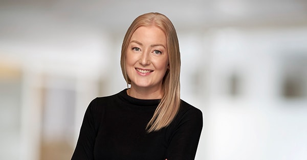 Portrett av HR-leder Silje Havdal i BN Bank